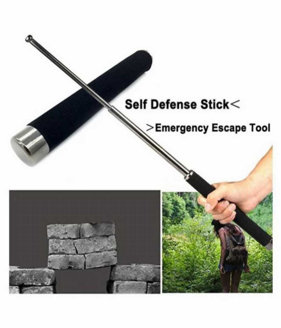 Metal,Extendable,Self-Defense,Stick,With,Bag